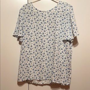 LOFT Flutter Sleeve Tee
